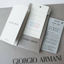 dp501●GIORGIO ARMANI●ジョルジオアルマーニ●本革スムースレザースニーカー●本革靴●UK6●25.0cm_画像10