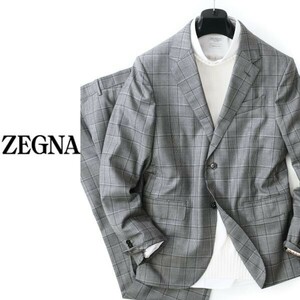 dp202●Ermenegildo Zegna●エルメネジルドゼニア●セットアップジャケット*パンツスーツ●春夏●48