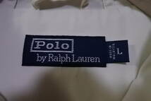 90's Polo by Ralph Lauren Cotton Jacket size L ポロ ラルフローレン コットンジャケット ホワイト マレーシア製_画像4