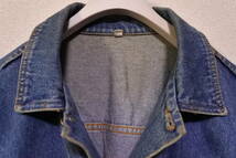 80's MCM Vintage Denim Jacket size L エムシーエム デニムジャケット 金ボタン ビンテージ_画像5