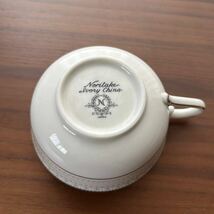 * Noritake ノリタケ/ Ivory China アイボリーチャイナ カップ＆ソーサー セット 金縁 金彩 ①_画像7