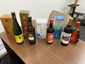 【M】紹興酒　韓国中国古酒まとめ　陳5年　ワイン　老酒　アルコール　1円スタート