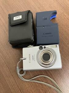 【M】通電のみ確認◆ジャンク◆Canon IXY Digital 500◆ コンパクトデジタルカメラ 付属品有