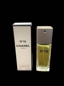 【C】シャネル　CHANEL　№19　オードトワレ　香水　50ml　VAPORISATEUR SPRAY　フレグランス　