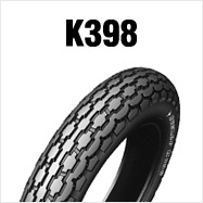 ■ [AZ] Dunlop K398 2.50-8 4pr 2 Sets Tube Type New Moto Compo