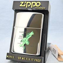 1000円～ zippo 未使用 希少モデル 1989年製 ジッポー ケース有 シルバー SILVER color 取説 サイパン島 オイルライター USA 055_画像1