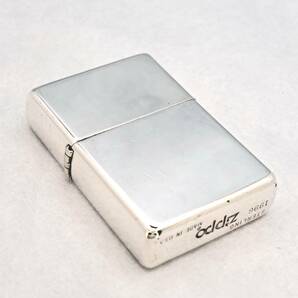 1000円～ ZIPPO 美品 STERLING SILVER スターリングシルバー 1996年製 純銀 ジッポー zippo オイルライター USA ZC72の画像9