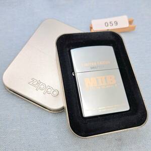 1000円～ zippo 美品 LIMITED EDITION №060 限定品 Men in Black 2 メンインブラックⅡ ジッポー ケース有 取説 オイルライター USA 059