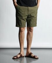 The DUFFER of ST.GEORGE C/N WEATHER BASIC SHORTS：コットン/ナイロン ベーシック ショートパンツ M_画像1