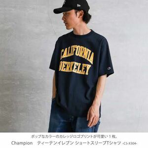 CHAMPION チャンピオン T1011 UCB T-SHIRT ティーテンイレブン ショートスリーブTシャツ C5-X304 Mネイビー