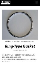 2個セット HKS リングガスケット 50パイ 34001-AK021 Ring Type Gasket_画像1