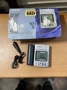 * portable MD recorder XM-R2 Victor present condition goods * junk 