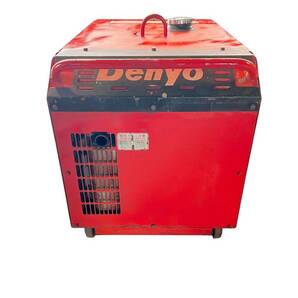 Denyo/デンヨー ACX-140GSS エンジン溶接機  & 発電機  50/60Hz 防音型 ウェルダー エンジンウェルダー 稼働品 中古動作良好。の画像4