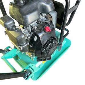 001 MIKASA バイブロプレート MVC- F40HT ガソリンエンジン プレートコンパクター ランマ 転圧機 舗装 古品 動作良好 .の画像2