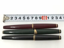 ●ジャンク ヴィンテージ MONT BLANC モンブラン 万年筆 No.22 / No.24 / No.14 まとめ 3本セット 中古[ne]u37_画像8