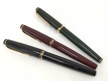 ●ジャンク ヴィンテージ MONT BLANC モンブラン 万年筆 No.22 / No.24 / No.14 まとめ 3本セット 中古[ne]u37_画像1