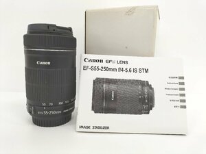 ●Canon キヤノン 望遠ズームレンズ　58mm F＝4-5.6 IS STM APS-C対応 EF-S55-250 IS STM