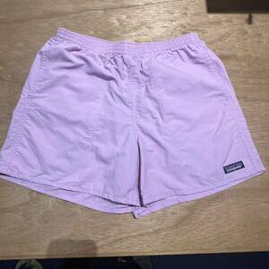 patagonia パタゴニア バギーズショーツ 5インチ Baggies Shorts 新品未使用 タグ付 売り切り Dragon Purple M 水陸両用ショートパンツ 