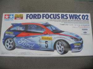 [ new goods unopened ] Ford Focus / RS WRC 02 / 1/10 / electric RC / 4WD racing car / Tamiya 