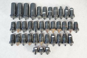 [QS][S583680] 37 point set summarize vacuum tube RCA GE KEN-RAD JAN 1619/6AG7/6AC7/6F6/6K7/6K8/6C5/6H6 etc. present condition goods 