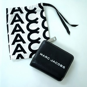 MARC JACOBS マークジェイコブス 折り財布 財布 レザー ブラック　