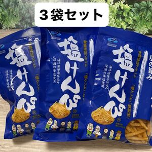 塩けんぴ 登録認証ブランド 南国製菓 3袋セット 芋けんぴ さつまいも さつま芋 