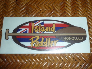 island paddler アイランドパドラー ステッカー ハワイ ホノルル カイルア サップ SUP hilife udown in4mation 808allday hi hdm usdm 1