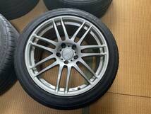 【鍛造・軽量・中古品】 PRODRIVE プロドライブ GC-014i RAYS製 BRIGESTONE ブリジストン POTENZA S001 18インチ 4本セット_画像5