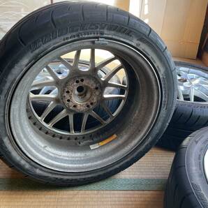 【中古品】 BRIGESTONE ブリジストン Turning type MT + POTENZA RE-01R 17インチ 4本セットの画像9