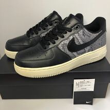 中古品 25.5cm US7.5 AIR FORCE 1 07 LV8 Snake Pack (ANTHRACITE / BLACK-SUMMIT WHITE) 823511-003 NIKE ナイキ_画像1