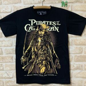 ジャックスパロウ M サイズ　Tシャツ　管25 パイレーツ オブカリビアン