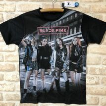 ブラックピンク　Tシャツ　Lサイズ　ジェニー リサ、ジス、ロゼ　BLACKPINK 海外製_画像1