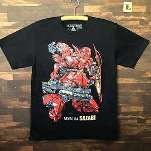 ガンダム　MSNー04 SAZABI Tシャツ　サザビー　Lサイズ　海外製