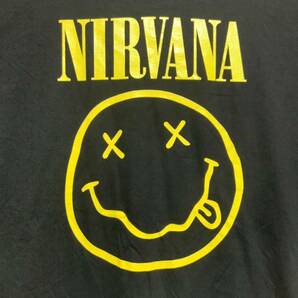 ニルバーナ ニルヴァーナ Tシャツ XXLサイズ ニコちゃん ロックバンド 半袖 NIRVANAの画像4