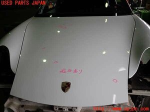 5UPJ-93131060]ポルシェ・911(99666)左ハンドル車 ボンネットフード 中古