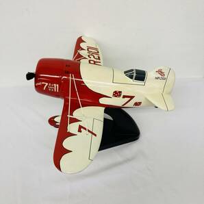 【中古】Gee Bee R1 飛行機模型 大型 デスクトップモデルの画像4