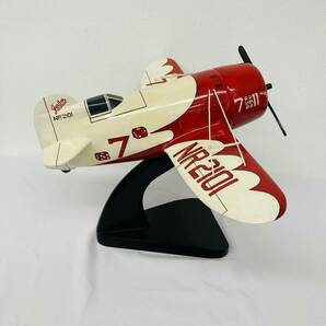 【中古】Gee Bee R1 飛行機模型 大型 デスクトップモデルの画像9