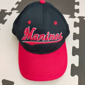 野球帽 キャップ 帽子 子供 千葉ロッテマリーンズ