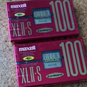 カセットテープ maxell マクセル 100分ｘ２本