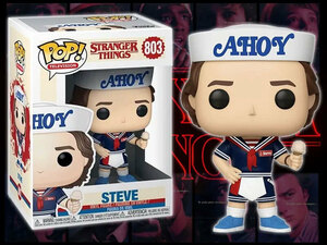 ストレンジャー・シングス 未知の世界/ファンコPOP!フィギュア#803スティーブ・アイスクリームVer./Stranger Things/FUNKO/NETFLIXセーラー