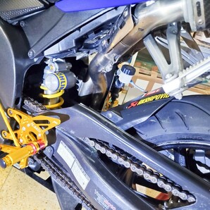 ☆★ヤマハ YZF-R1 2008年型 RN20N ヨシムラ スリップオン バックステップ新品 バッテリー新品 車検切れ 不動車 室内保管の画像8