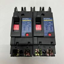 三菱　MITSUBISHI　NF50-SW　ノーヒューズブレーカ　30A　2P　2個まとめ売り　A-352_画像2