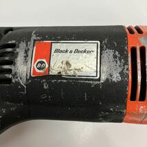 Black＆Decker　J-5101　電気ドリル　6.5ｍｍ　AC100V　動作確認済み　A-542_画像3