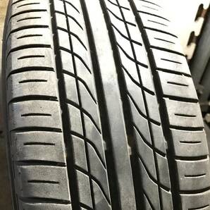 【205/60R16】溝有21年製ヨコハマ製タイヤ【16×6.5J+38 PCD114.3 5H】DOSアルミホイール 4本 90ノア,60プリウス,プリウスαの画像5