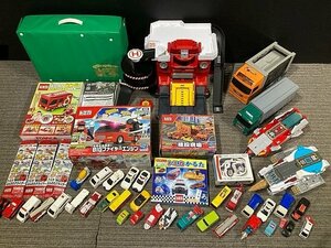 Y1647M トミカ ミニカー 変形ファイヤーステーション BIGファイヤーエンジン ハイパーレスキュー かるた 立体マップ