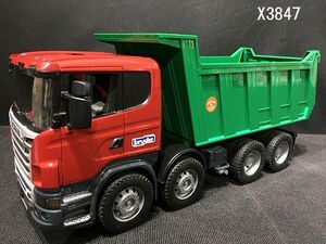 X3847M BRUDER ブルーダー 1/16 SCANIA スカニア Tip up トラック