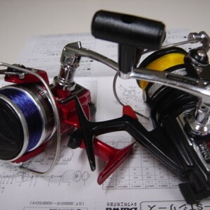 ■Daiwa SPRINTER ST-900DX + ST-850DX■レッドスプリンターとブラックの画像7