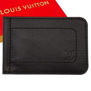 LOUIS VUITTON ルイヴィトン ユタ ポルトフォイユパンス M95454 二つ折りマネークリップ ダークブラウン メンズ 札入れの画像1