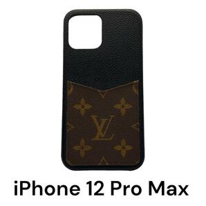 ルイヴィトン モノグラム iPhoneケース バンパー 12 PRO MAX LOUIS VUITTON アイフォンケース の画像1