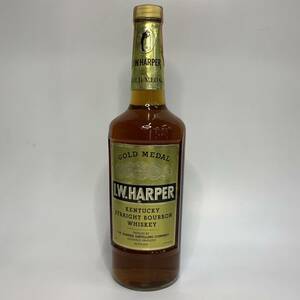 【未開栓】 モルトグレーン バーボン ウイスキー 750ml 40% I.W.HARPPER GOLD MEDAL 古酒